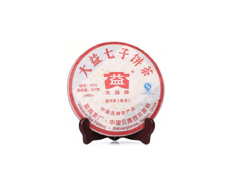 回收大益茶2009年905批次7572熟茶